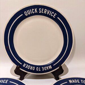 Vintage Kate Spade x Lenox Diner-Style Plates – Set of 4